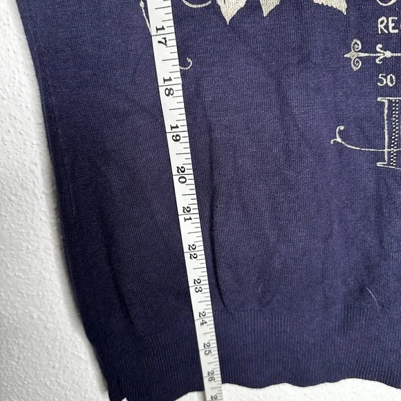 Guess navy blue  Graphic Tee - Picture 7 of 8